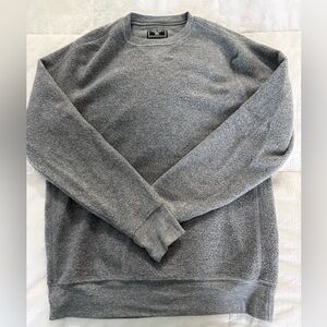True Grit Men's Heather Gray Crewneck Sweater small